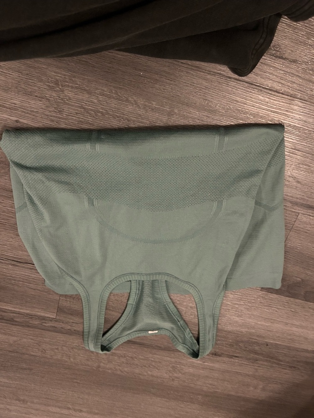 lululemon athletica green racerback tank top